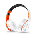 Bluetooth Stereo Headphones: Enhanced Sound Quality & SD Card Compatibility  ourlum.com White orange Russian Federation 