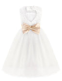 2020 Brand New Flower Girl Dresses White Ivory Kids Dress