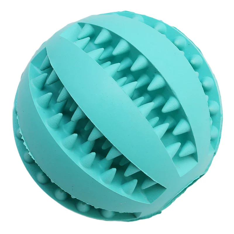 Pet Dog Interactive Toy Ball: Nontoxic Bite Resistant Chew for Dental Health  ourlum.com   