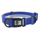 Pet Waterproof Collar: Adjustable Size, Easy to Clean, Customizable ID Tags - Available in Various Colors  ourlum.com blue S 