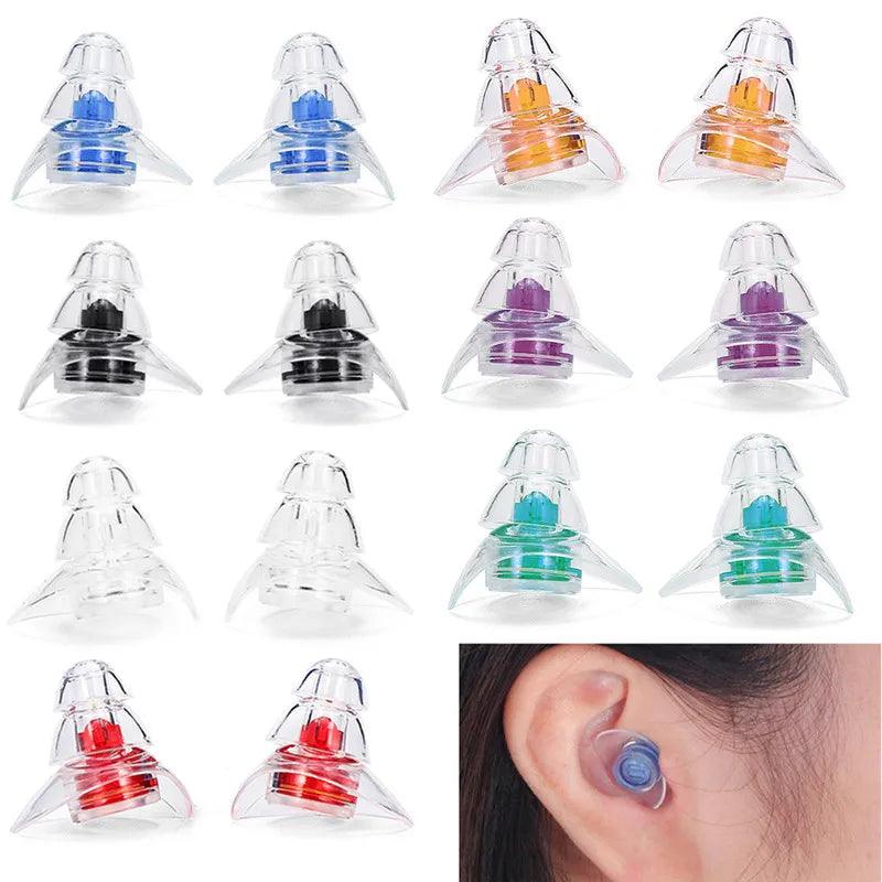 Silicone Noise Cancelling Earplugs: Sleep & Study in Peace  ourlum.com   