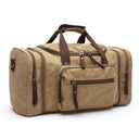 MARKROYAL Canvas Travel Bags Large Capacity Duffel Bag