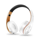 Bluetooth Stereo Headphones: Enhanced Sound Quality & SD Card Compatibility  ourlum.com White Gold Russian Federation 