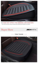 Leather Car Seat Covers Cushion Interior Universal Protector