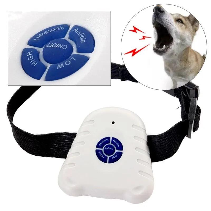 Ultrasonic Anti-Bark Training Collar for Small Dogs: Humane Barking Control  ourlum.com   