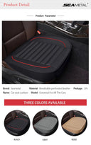 Leather Car Seat Covers Cushion Interior Universal Protector