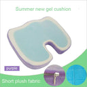 Orthopedic U-Shaped Memory Foam Seat Cushion with Gel Pad