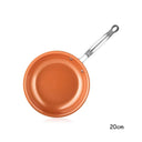 Nonstick Ceramic Titanium Copper Frying Pan 20/24/28cm Cookware