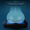 Ergonomic U-Shape Gel Memory Foam Seat Cushion for Summer