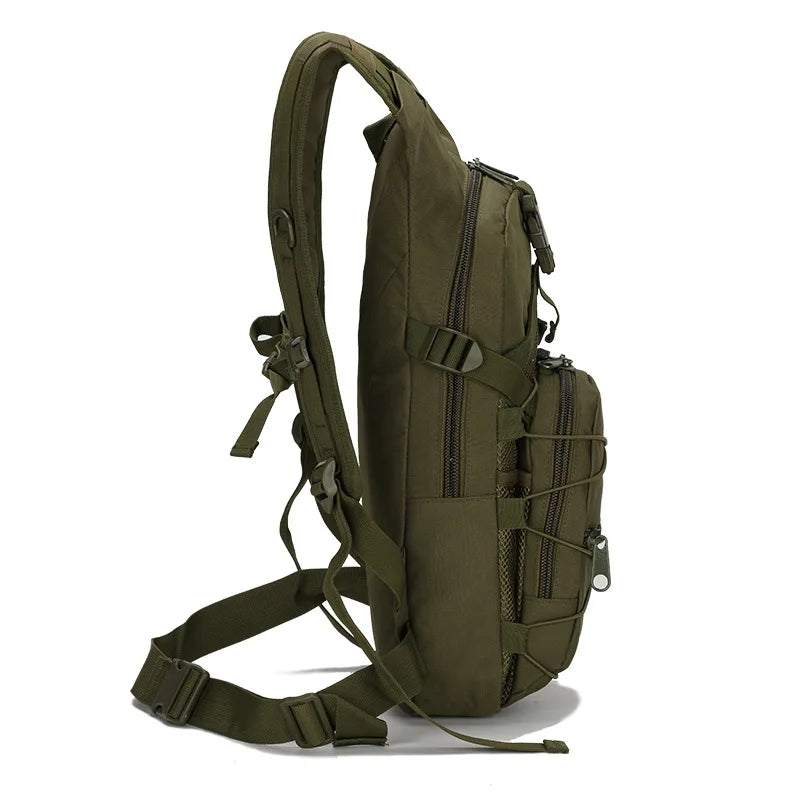 Compact 15L Molle Tactical Backpack for Outdoor Sports