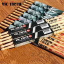 Original Professional Drum Sticks 5A Hickory Walnut Wood Pair