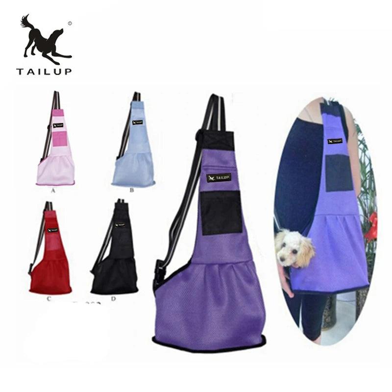 TAILUP Classic Oxford Fabric Pet Sling Backpack for Dogs - Ultimate Comfort and Style  ourlum.com   
