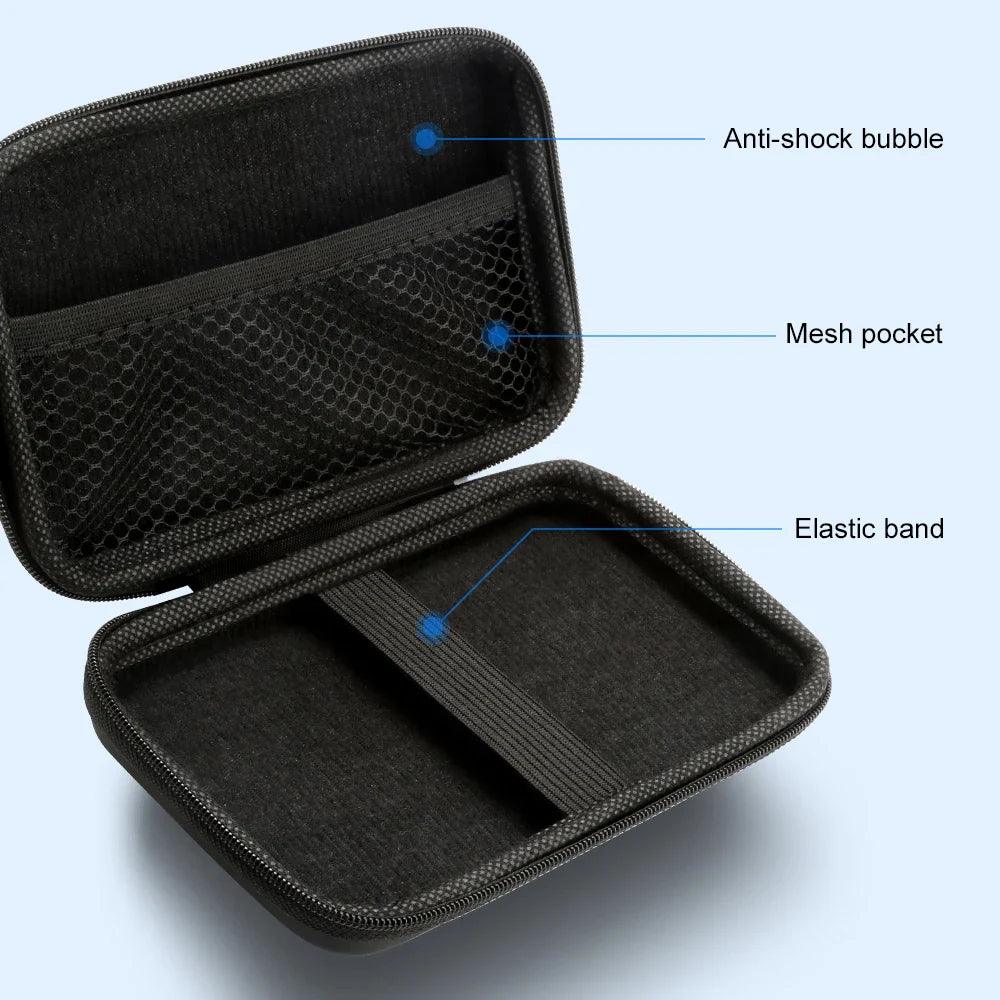 Rocketek Protective Storage Bag for HDD & Power Bank: Premium Protection on the Go  ourlum.com   