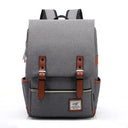 Vintage Waterproof Backpack for Men and Women Large Capacity