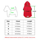 Chihuahua Winter Jacket: Red Waterproof Coat for Small Medium Dogs  ourlum.com   