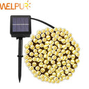 Enchanting Waterproof Solar Fairy Lights for Outdoor Decor