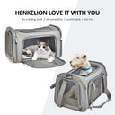 Soft-Sided Dog Cat Carrier Backpack Airline Approved Travel Bag