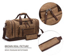 MARKROYAL Canvas Travel Bags Large Capacity Duffel Bag