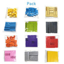 50PCS DIY Thick Building Blocks Bricks for Creative Educational Play  ourlum.com   