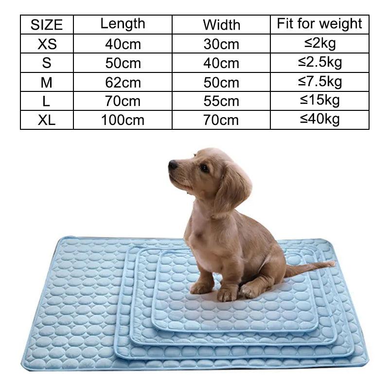 Cooling Breathable Dog Mat for Small to Large Pets: Comfortable, Easy to Clean, Multiple Colors  ourlum.com   