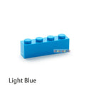 50PCS DIY Thick Building Blocks Bricks for Creative Educational Play  ourlum.com Light Blue 50pcs  