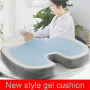 Orthopedic U-Shaped Memory Foam Seat Cushion with Gel Pad