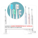 Replacement Brush Heads For  T300/T500/T700 Sonic Electric Toothbrush Soft Bristle  Nozzles with Caps Sealed Package