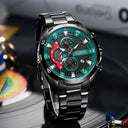 CURREN Stainless Steel Chronograph Watches: Modern Style for Men  ourlum.com   