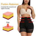 High Waist Lace Body Shaper Shorts Tummy Control Slimming