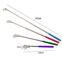 Extendable Stainless Steel Back Scratcher Claw Massager Massage Tool  ourlum.com   