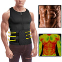 Men's Slimming Waist Trainer Vest Sauna Effect Shapewear