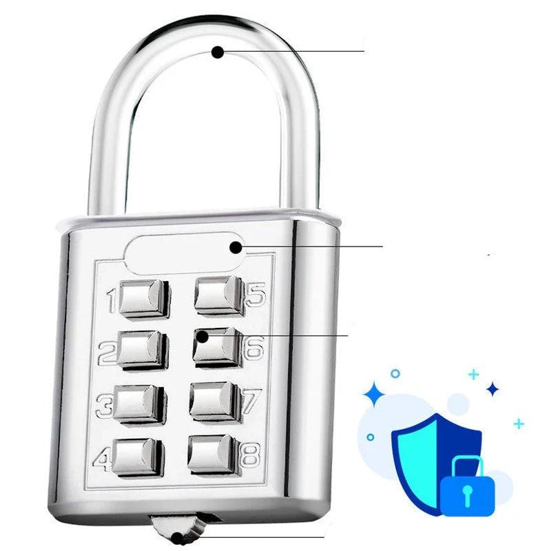 Smart Travel Combination Padlock: Secure Your Luggage and More  ourlum.com   