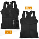 Mens Waist Trainer Vest Slimming Body Shaper Workout Tank