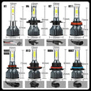 XSTORM Car Headlight LED Bulb: Super Bright Upgrade, Easy Installation, Waterproof Design  ourlum.com   