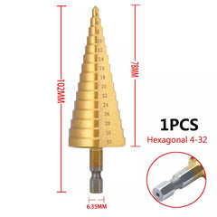Ultimate Precision Step Drill Bit Set: Perfect for Metal & Woodwork