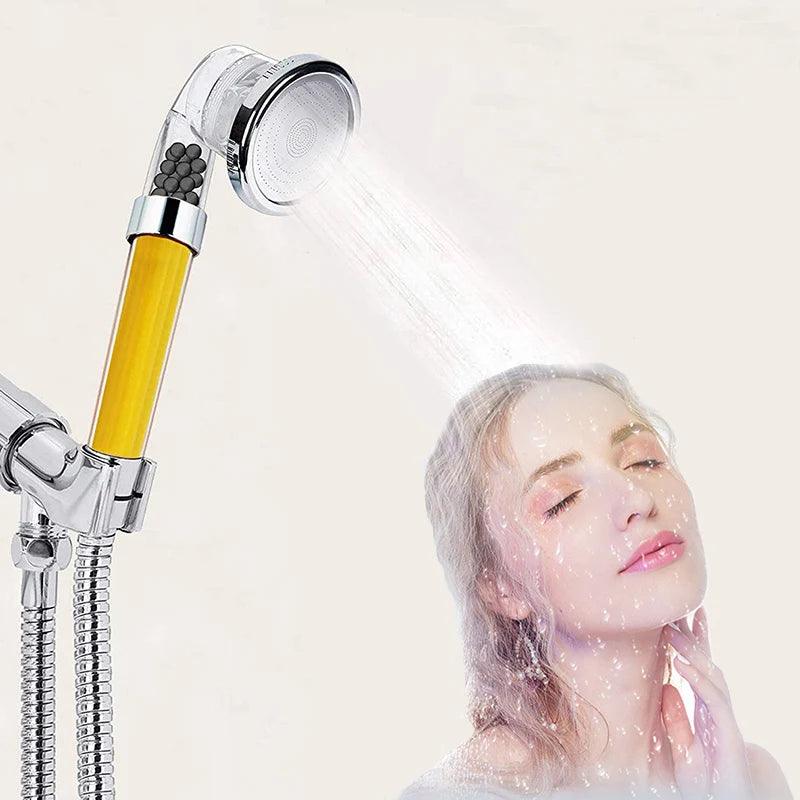ZhangJi Aroma Scent Filter Shower Head Replacement with Vitamin C Lemon Rose Lavender - Spa Shower Skin Care Upgrade  ourlum.com   