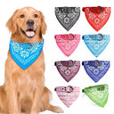 Pet Neckerchief Collar with Cute Print Scarf - Small Dog & Cat Accessories  ourlum.com   