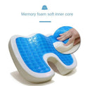 Gel Memory Foam U-Shaped Seat Cushion for Tailbone Relief