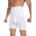 Men's Slimming Tummy Control Shorts High Waist Boxer Briefs