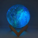 T20 3D Printing Moon Lamp Galaxy Moon Light Kids Night Light 16 Color Change Touch Remote Control Galaxy Light Dropshipping Link  ourlum.com   