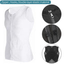 Men's Slimming Shapewear Compression Shirt with Zipper