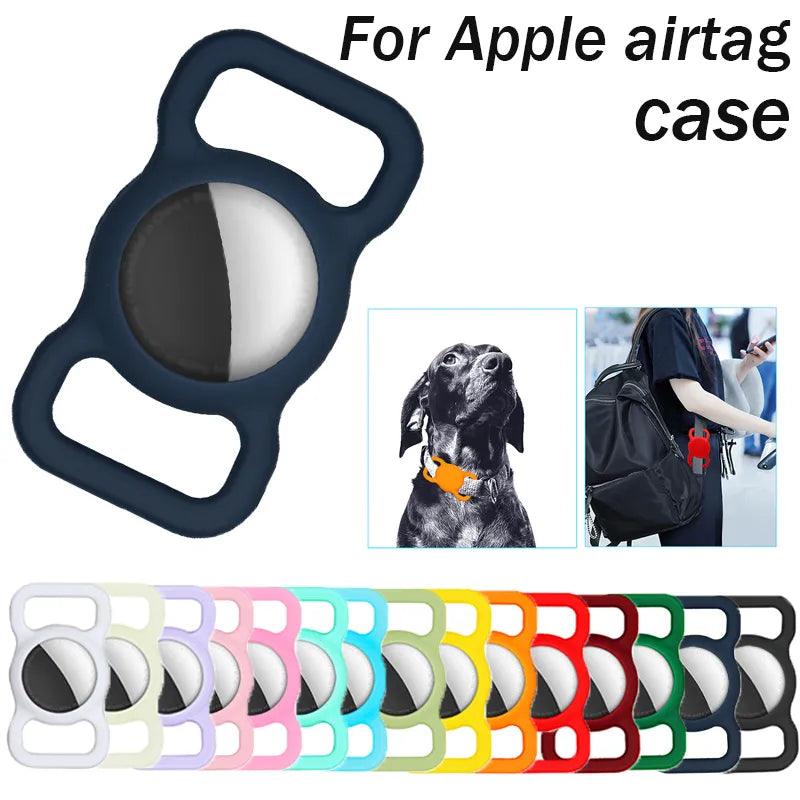 Apple AirTag Silicone Case: Colorful Luminous Pet Finder Cover  ourlum.com   