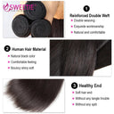 Premium Brazilian Remy Hair Bundle Set with Frontal Extensions