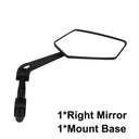 Bike Mirror: Ultimate Safety Upgrade with Adjustable Base