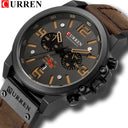 CURREN Chronograph Military Sport Watch: Stylish Waterproof Timepiece  ourlum.com   