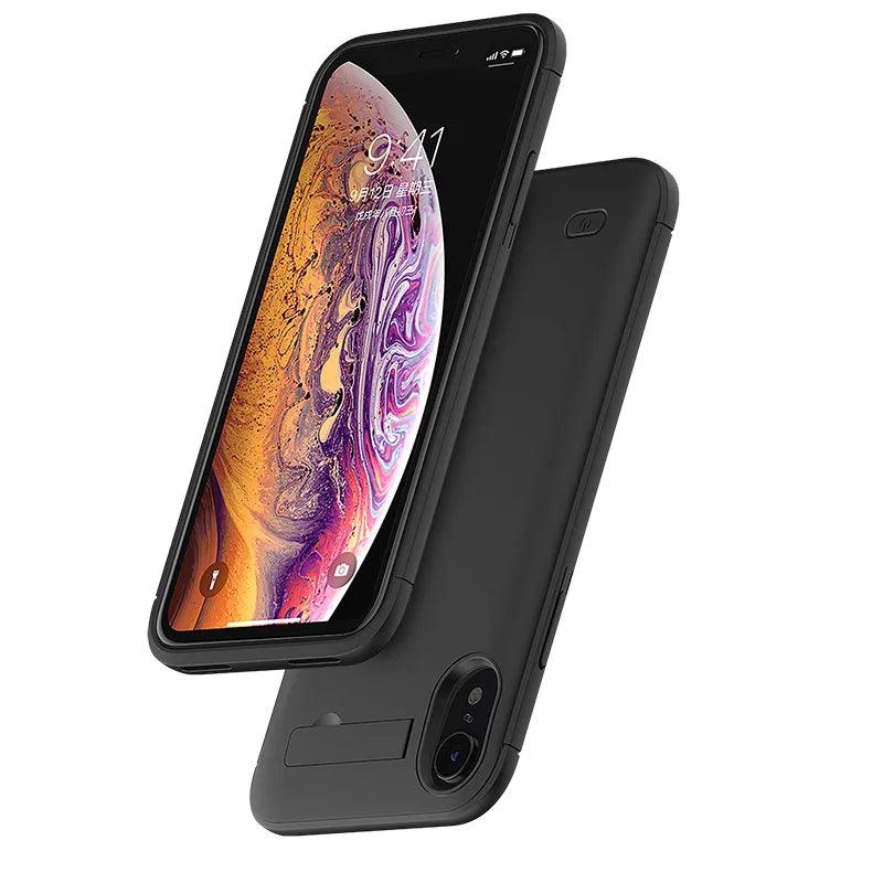 Ultra Thin Battery Charger Case for iPhone 6 6S 7 8 Plus Battery Case for iPhone X XS Max XR SE 2020 Power Bank Charging Case  ourlum.com 5200mAh for SE 2020  