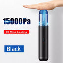 Baseus Car Vacuum: Wireless Handheld Cleaner with LED Light  ourlum.com Black 15000Pa  