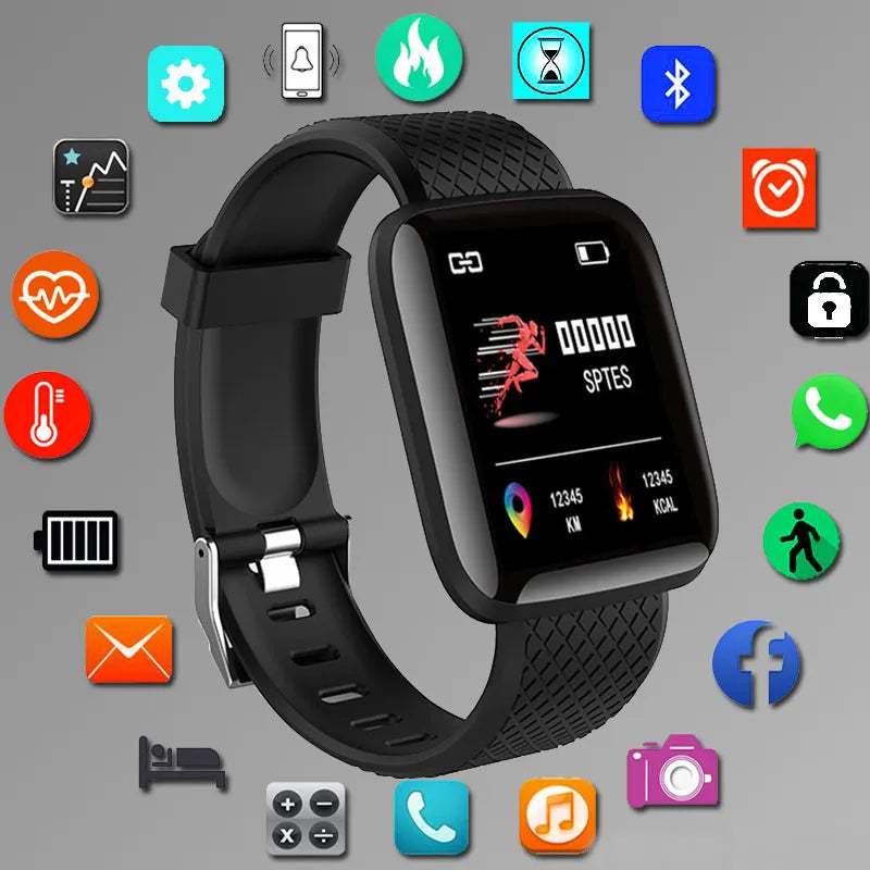 116 Plus Smartwatch: Elevate Your Fitness Lifestyle  ourlum.com   