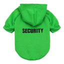 Security Cat Jacket: Fashionable Warm Pet Clothing for Small Dogs & Cats  ourlum.com Green XS 