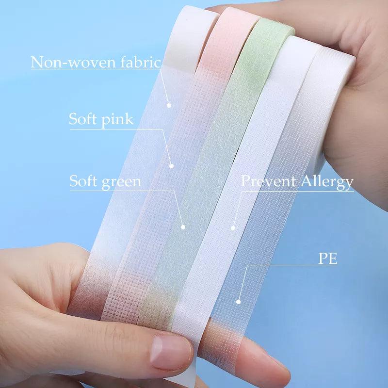 Wholesale breathable easy to tear Medical Tape/White Silk Paper Under Patches Eyelash Extension Supply Eyelash Extension Tape  ourlum.com   